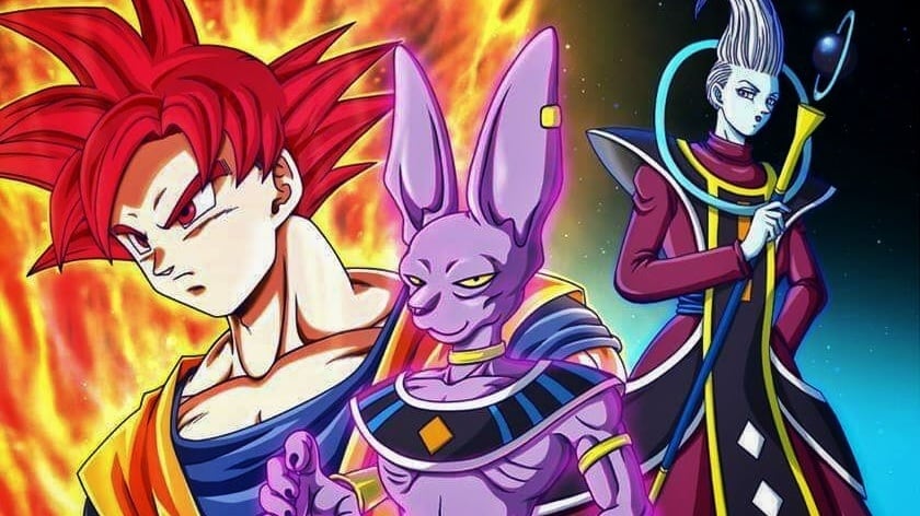 Goku, Bills y Whis Dragon Ball Super
