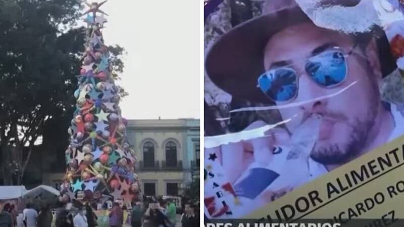 Não pagou a pensão? Árvore de Natal expõe fotos de pais devedores e repercute