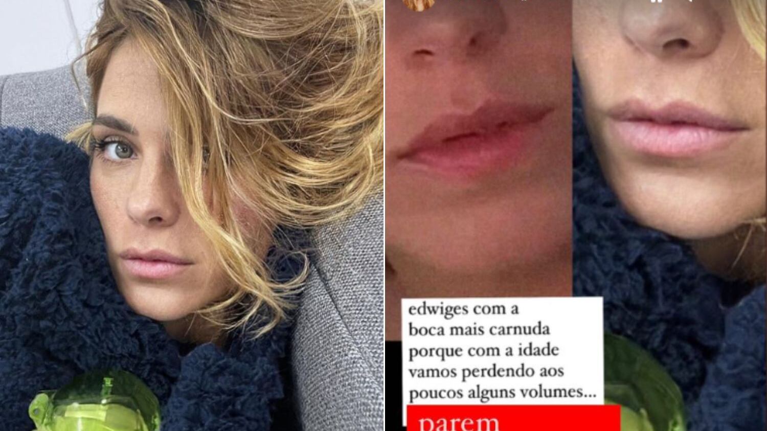 Ela provocou seus seguidores