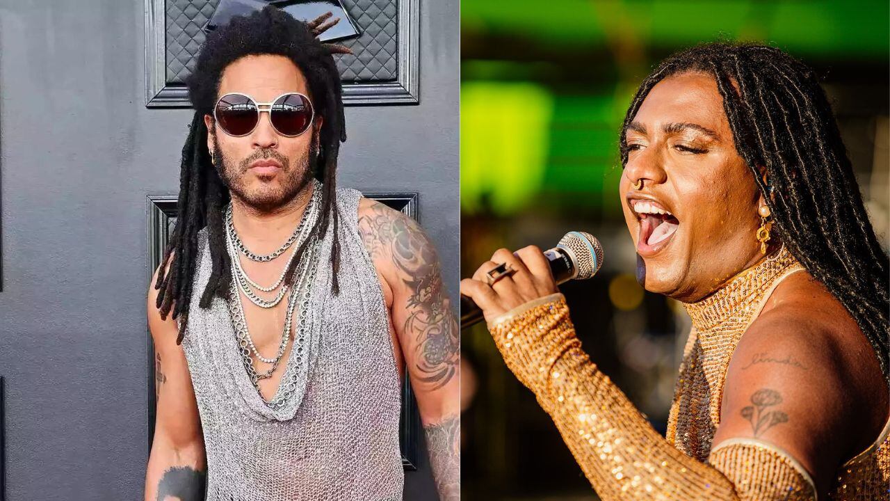 Liniker abre o show de Lenny Kravitz na cidade de São Paulo