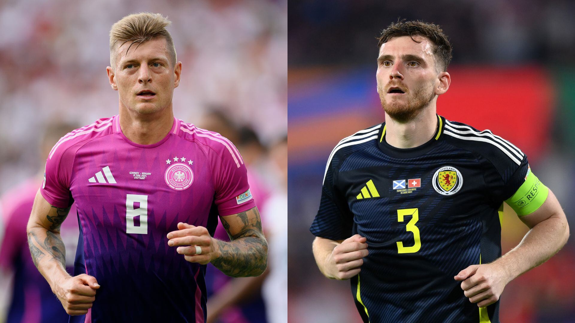 Alemania y Escocia los equipos a seguir el domingo 23 de junio en la Eurocopa 2024. Imagen: Getty Images (especial).