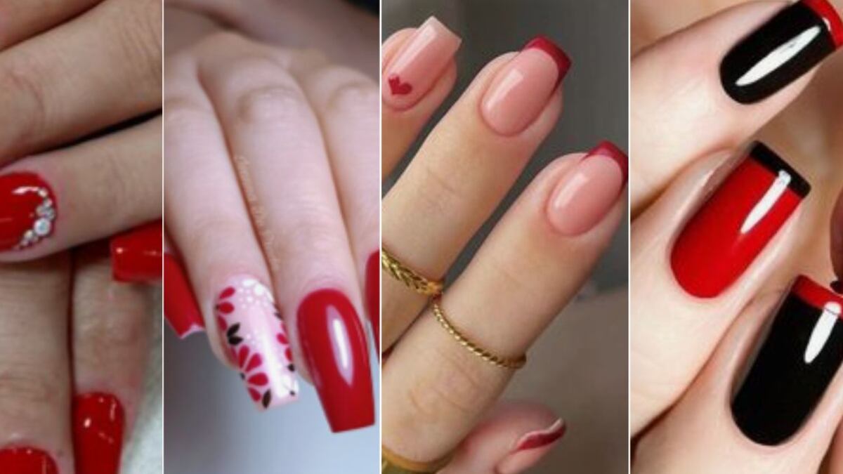 10 ideas de uñas rojas elegantes y rejuvenecedoras perfectas para usar todo el año