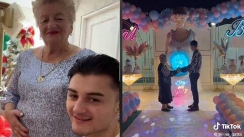 Suposto casal publicou vídeo de chá de revelação