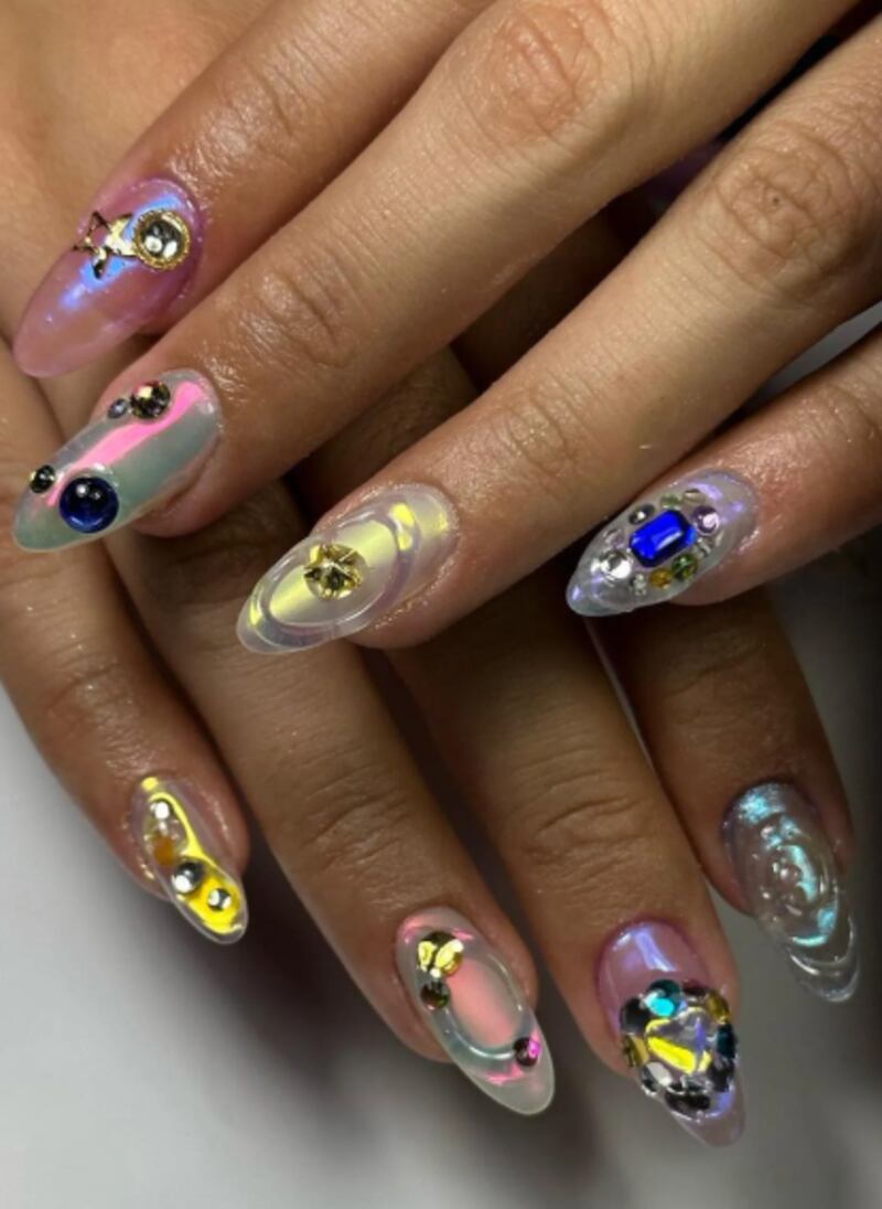 Unhas natalinas/ Reprodução