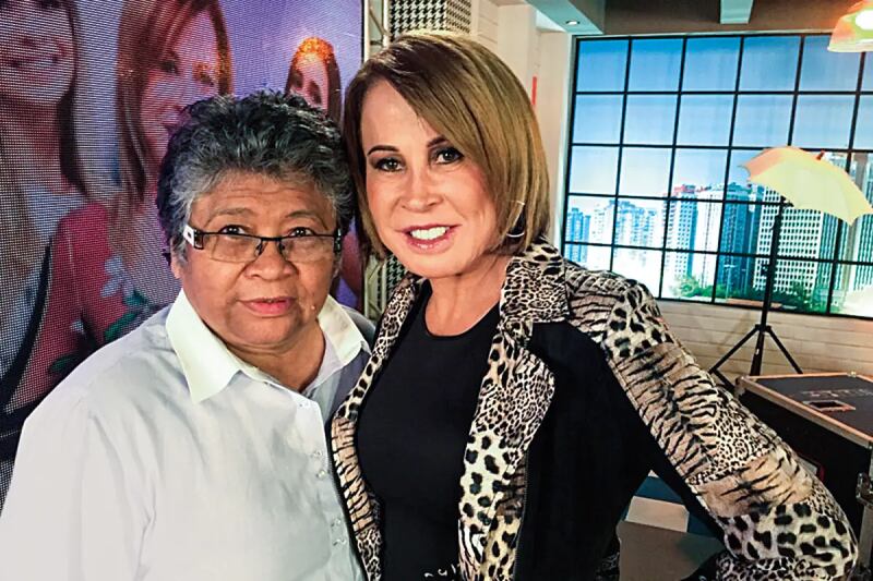 Marlene Mattos e Zilu Camargo trabalharam juntas em 2019