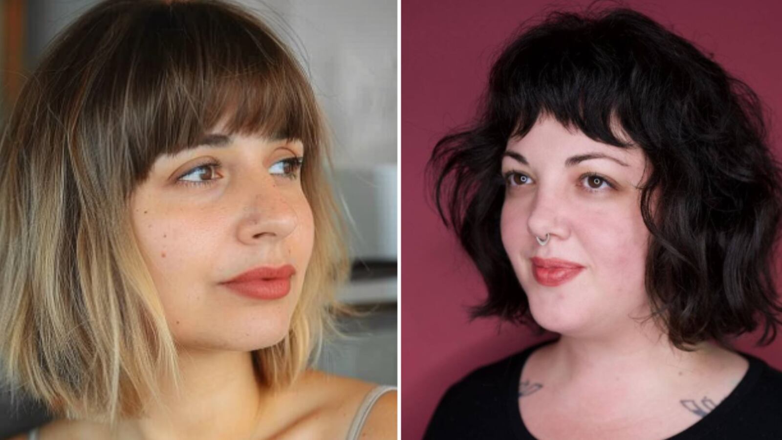 Razor bob para rostros redondos 2025