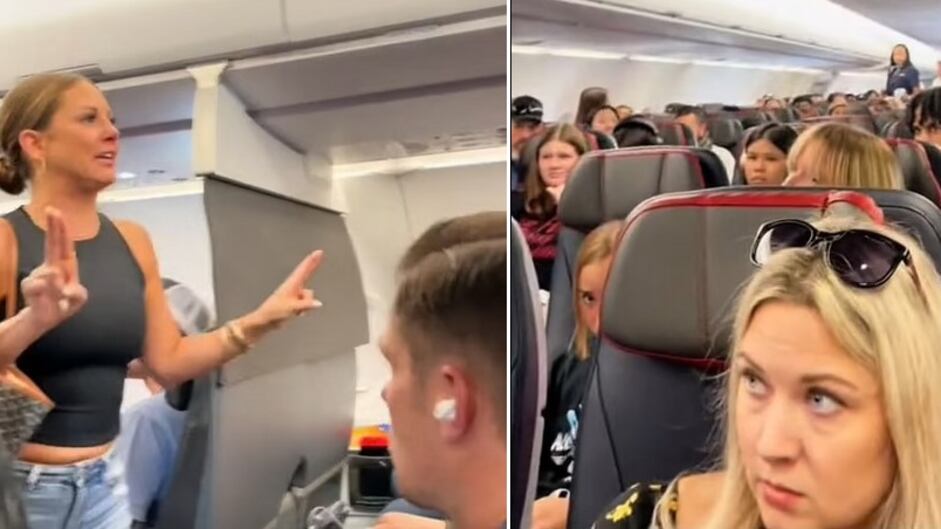 Mulher enxerga ‘fantasma’ em avião e pede para sair do voo: “Aquele cara não é real”