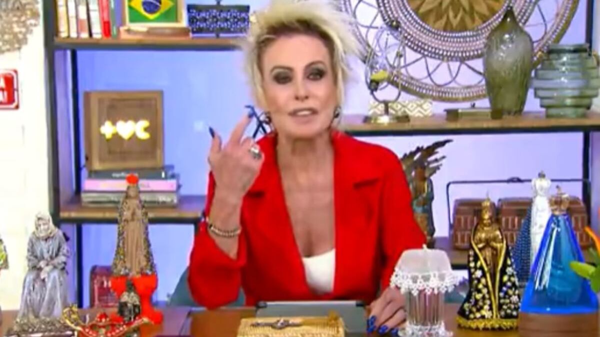 Fãs se preocupam com saúde de Ana Maria Braga após postagem