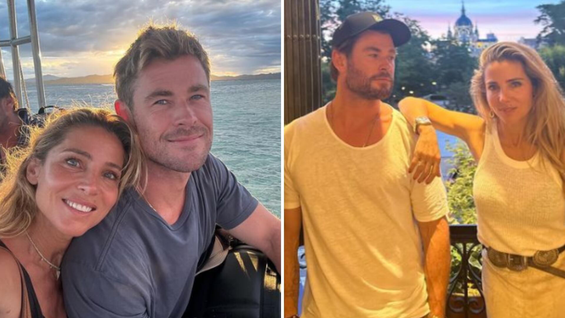 Chris Hemsworth dedica su estrella en el paso de la fama, en Hollywood, a Elsa Pataky.