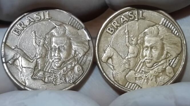 Youtube especializado em moeda traz defeito raro que pode fazer moeda valer R$ 120