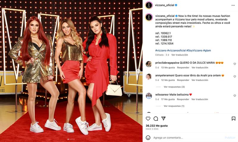 Dulce María, Anahí y Maite Perroni