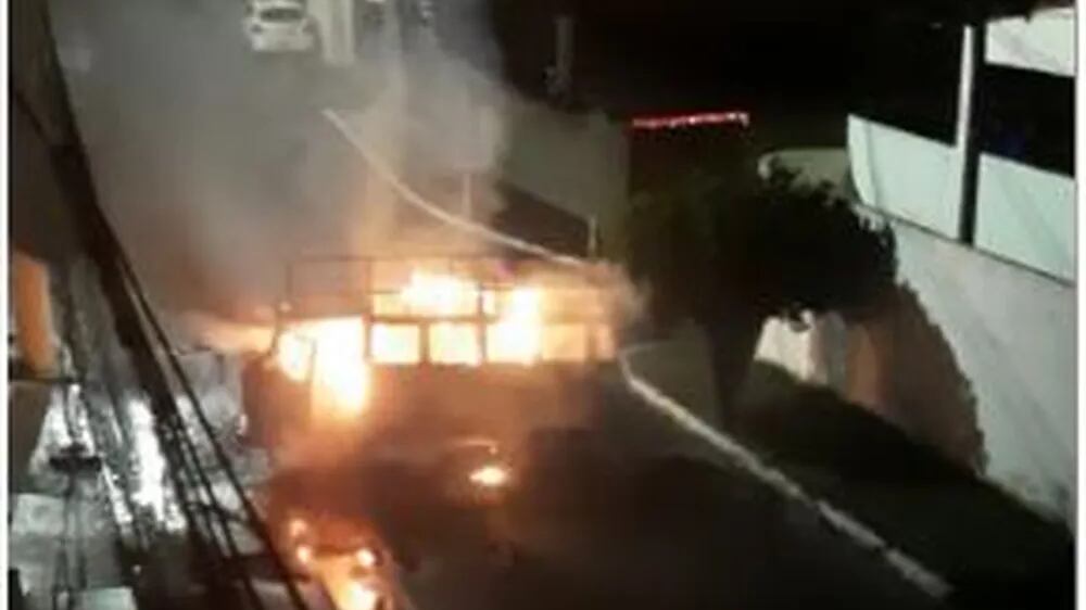 Um suspeito foi preso