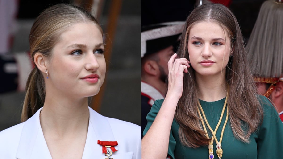 La princesa Leonor brilló con un espectacular look