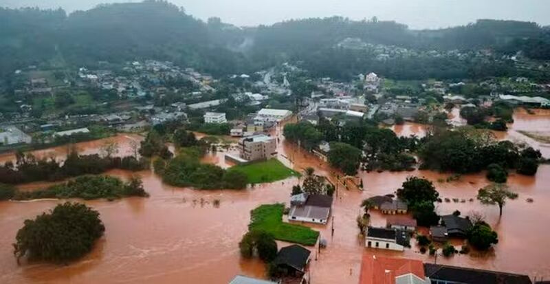Enchente no Rio Grande do Sul