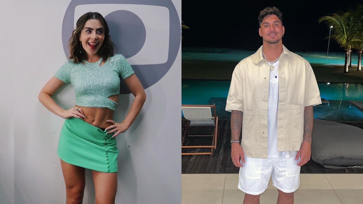 Jade Picon e Gabriel Medina