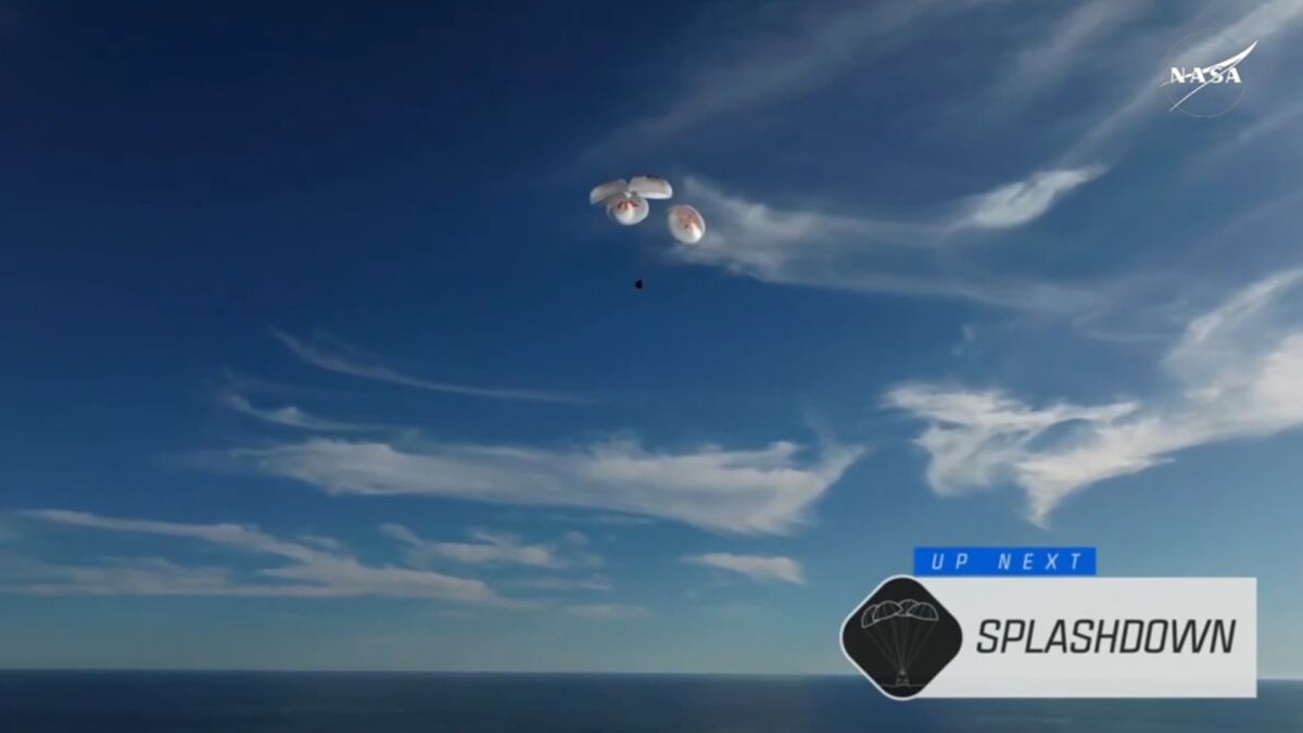 Regreso de los astronautas Suni Williams y Butch Wilmore