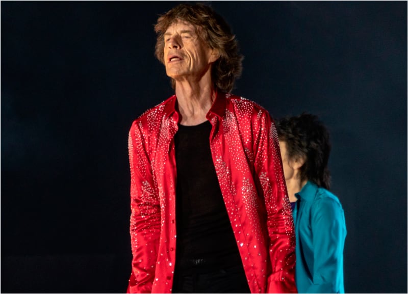 Mick Jagger, vocalista dos Rolling Stones