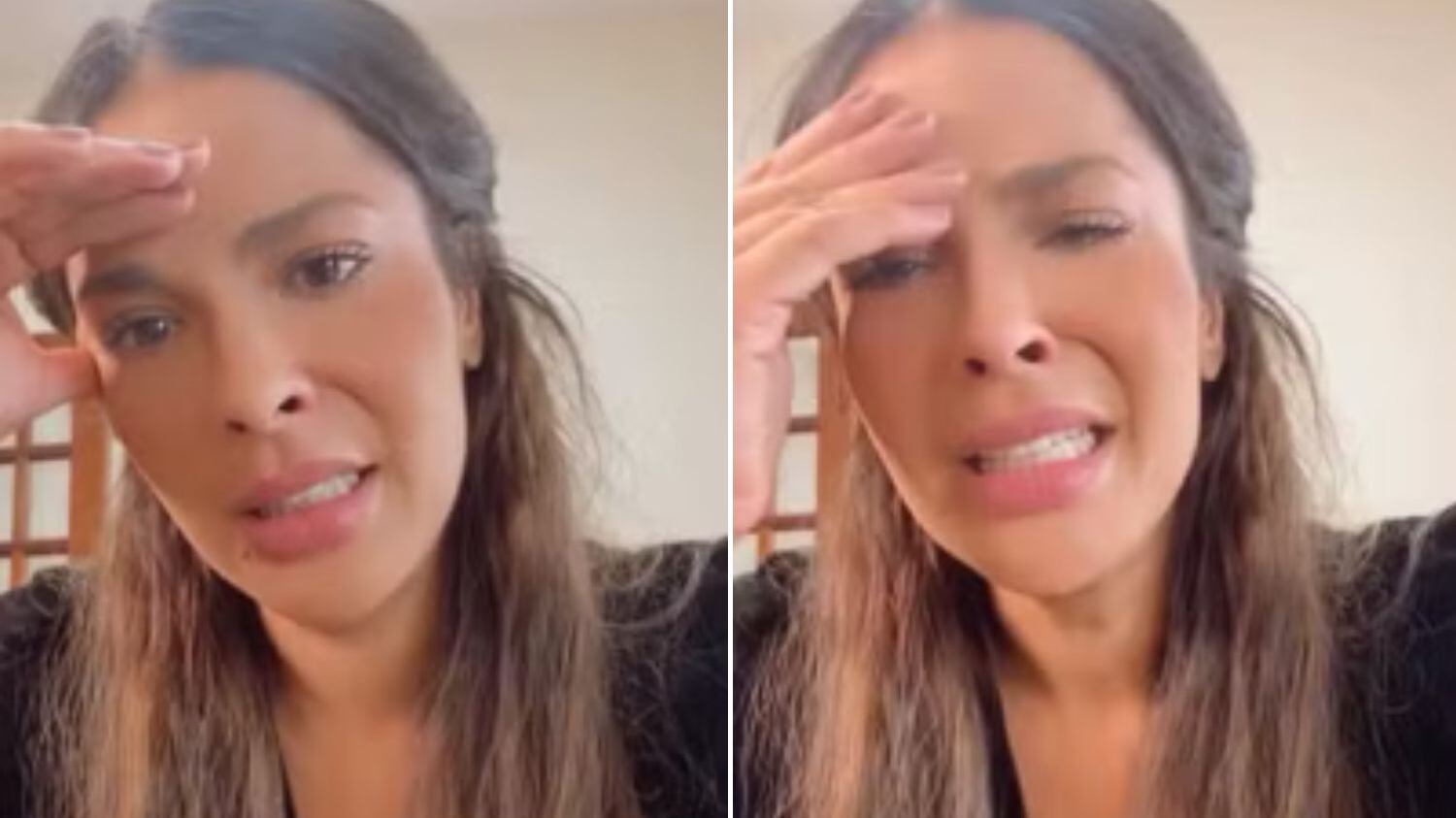 Apesar do susto, ela não se feriu