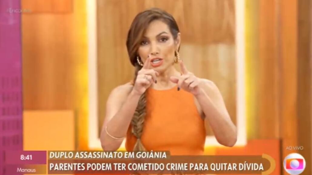 Patrícia Poeta diz que tem “origem indígena” e vira piada nas redes sociais