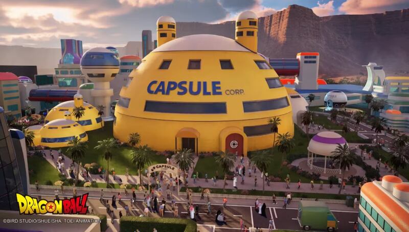 Arte conceptual - Dragon Ball Park