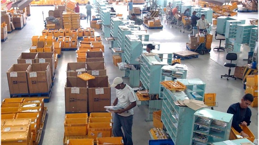 Centro de distribuição dos Correios