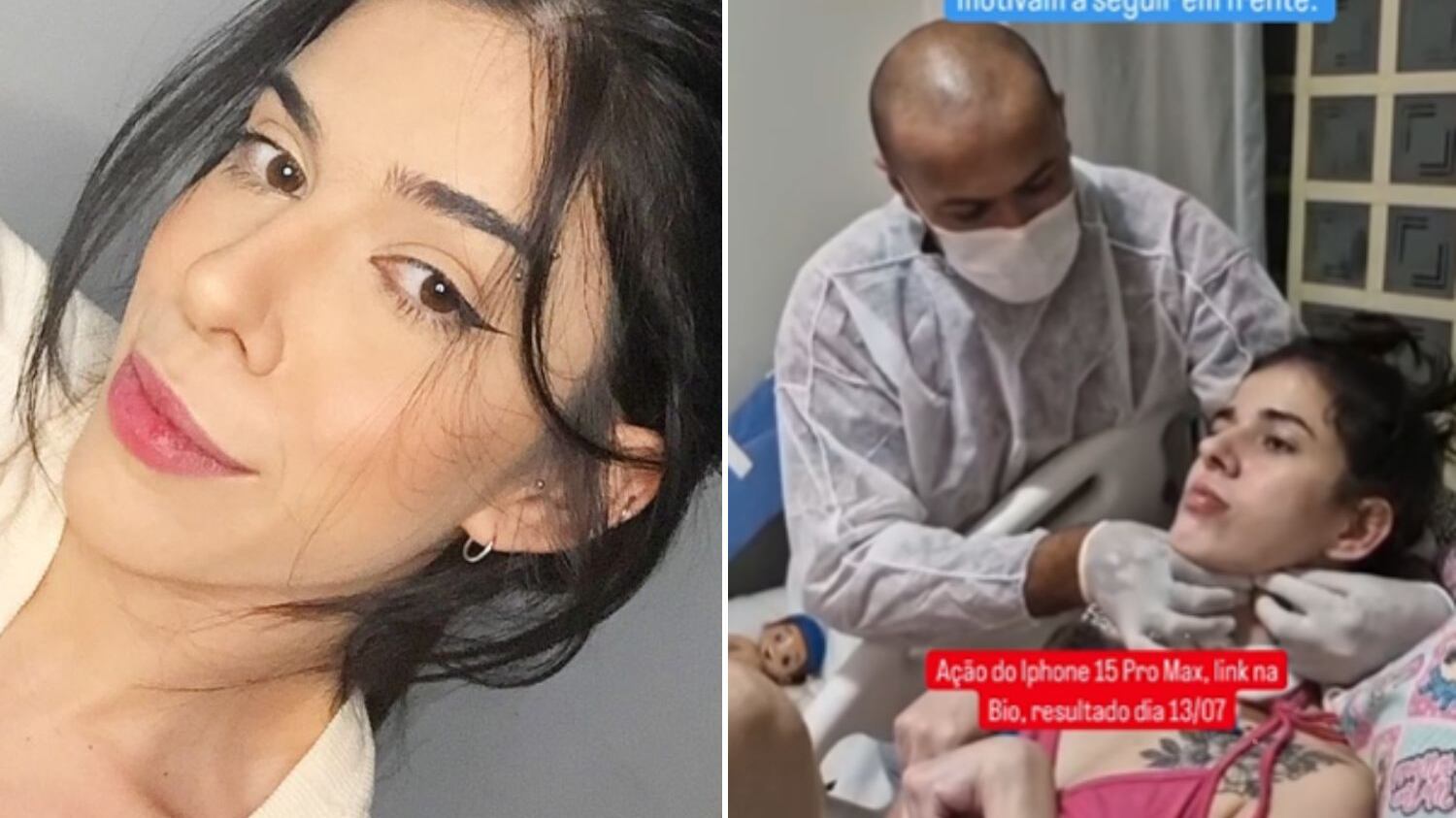 Jovem apareceu em vídeo respondendo a estímulos