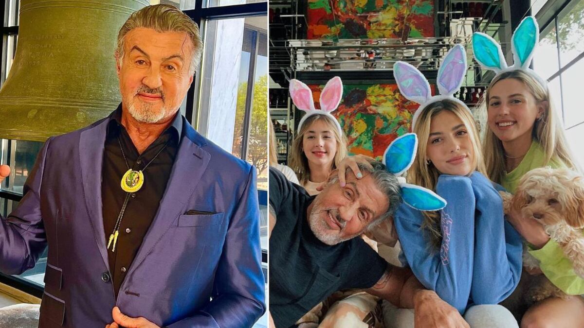 Sylvester Stallone ha demostrado ser un padre dedicado a sus hijos