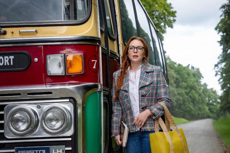 Lindsay Lohan como Maddie Kelly en 'Un deseo irlandés' |