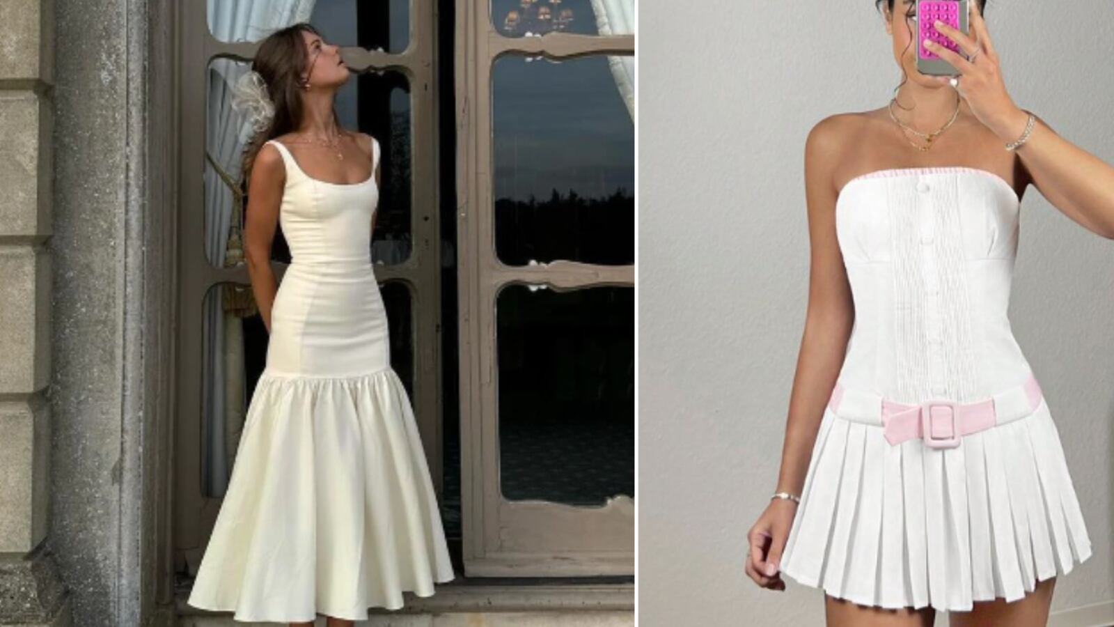 Qué es el waist down dress