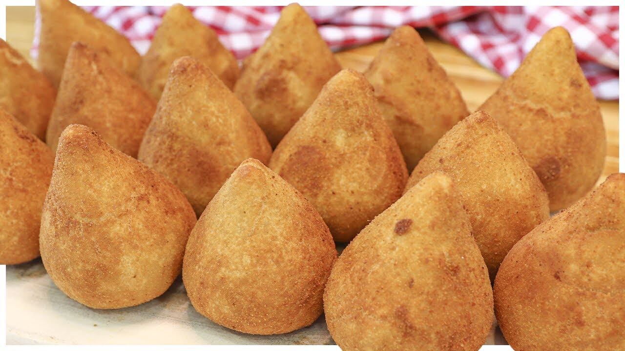 Receita de coxinha com massa de batata