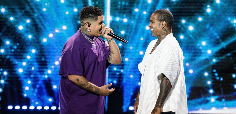 Gaab e Rodriguinho cantam juntos na festa do BBB 25 de quarta (29)