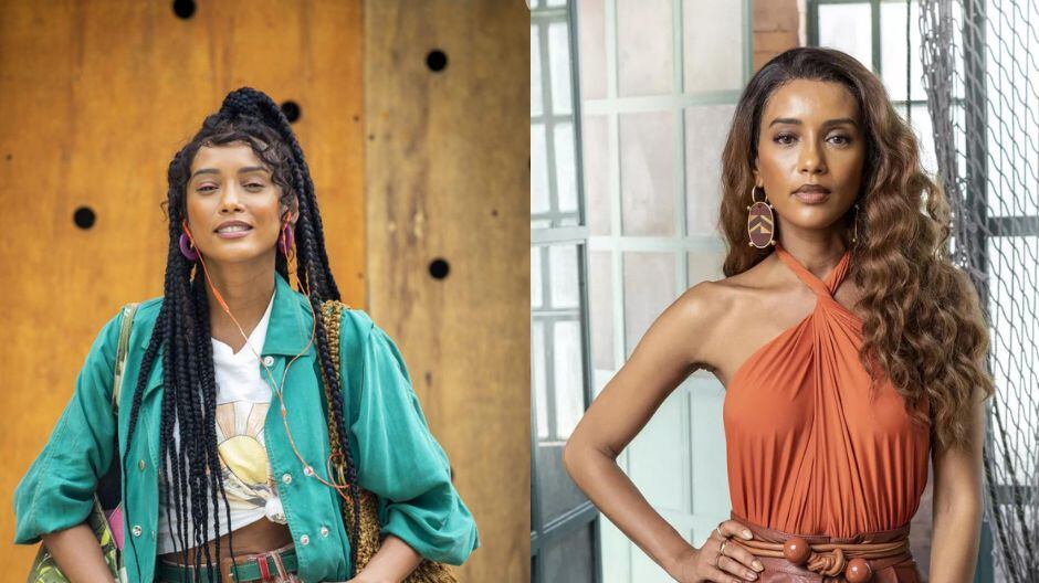 Em Cara e Coragem, Taís Araujo interpreta Anita e Clarice, personagens que guardam um grande segredo