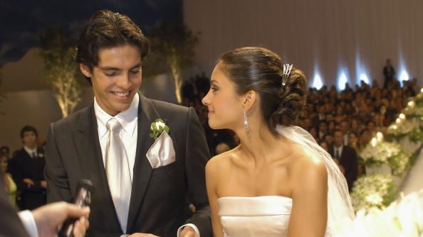 Caroline Celico y Kaká