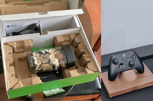 Estudante comprou um Xbox pela internet e recebeu um pote de vidro com pedras e conchas