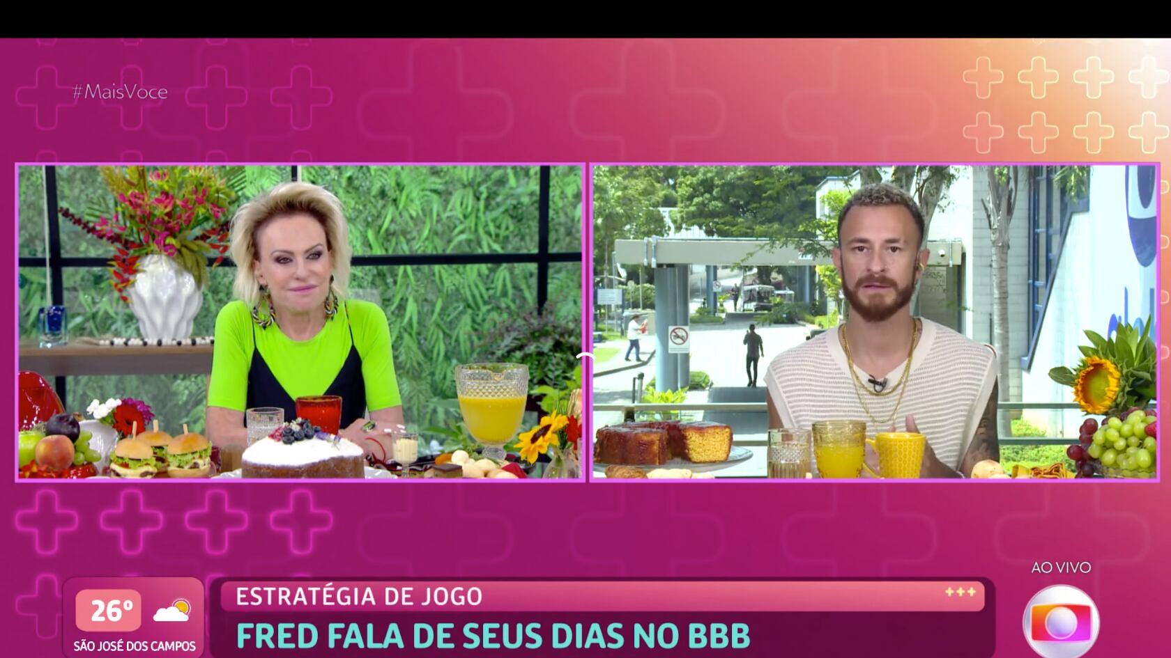 Ana Maria Braga conversa com Fred sobre BBB23