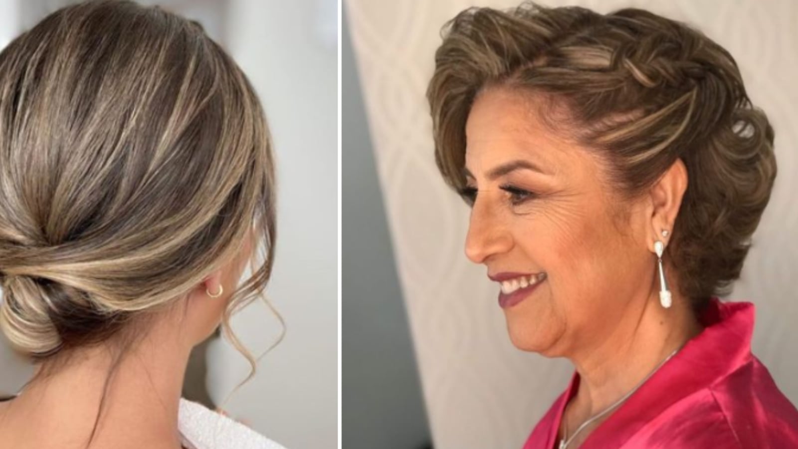 Peinados recogidos para mujeres de 50 y 60 años