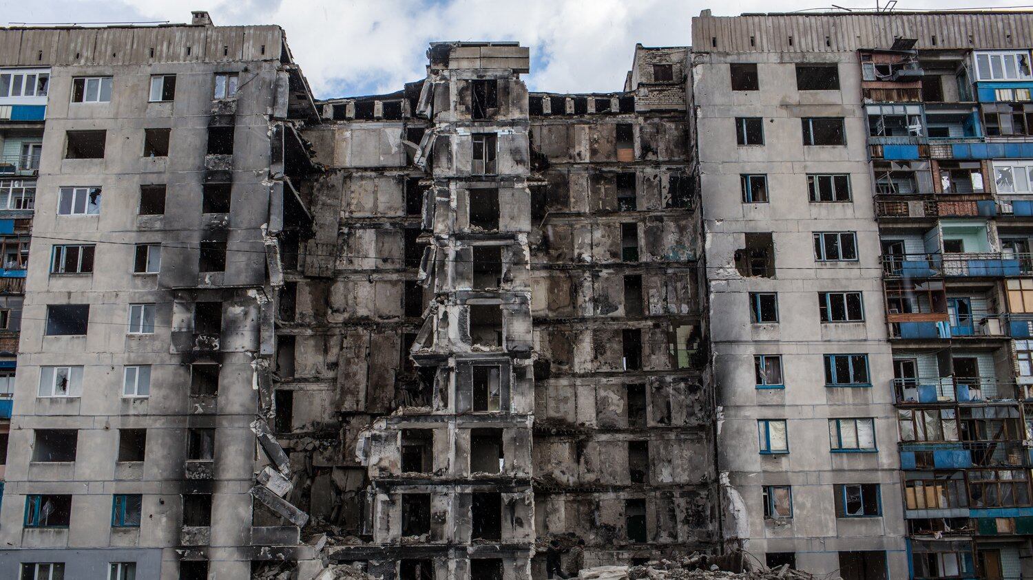 Piloto russo pede o fim da guerra.