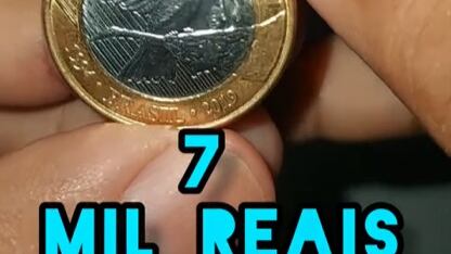 Moeda rara do beija-flor pode valer 7 mil reais