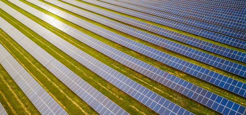 Imagen de paneles solares