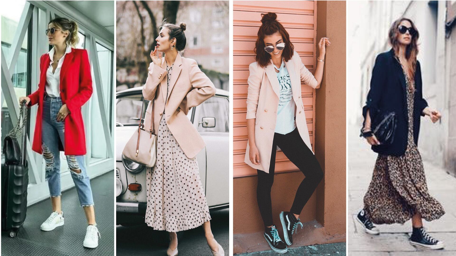 O próprio blazer é capaz de dar um "up" nas calças leggings e, ao mesmo tempo, pode sobrepor perfeitamente um vestido em um evento mais chique.