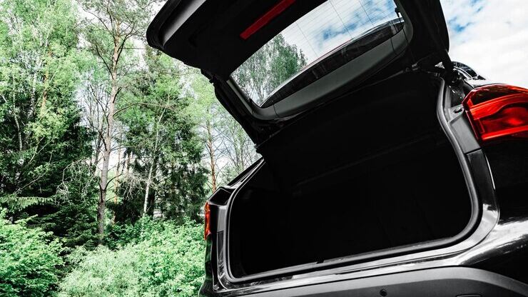 Achado em porta-malas de carro alugado surpreende mulher e termina em caso de polícia