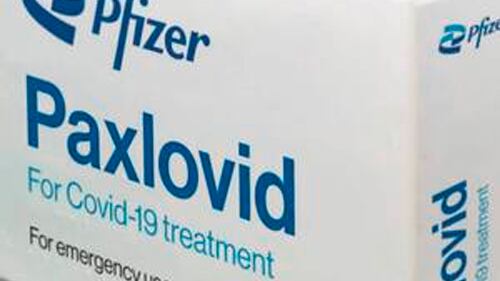 Embalagem do Paxlovid