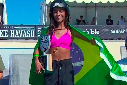Rayssa Leal conquista etapa da Liga Mundial de Street Skate