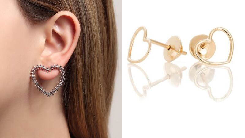10 brincos de coração que vão te deixar mais linda e você vai querer usar sempre