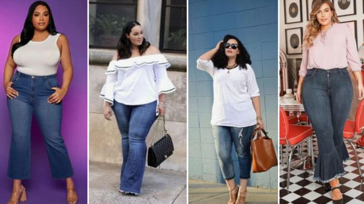Jeans para mujeres plus size