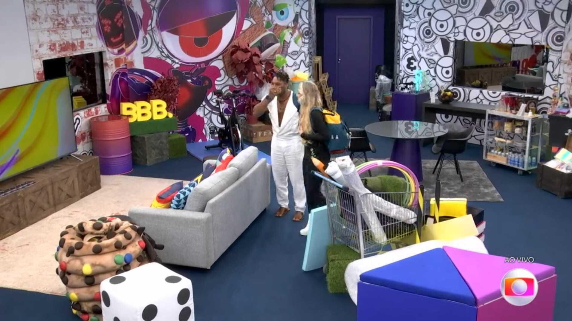Fred Nicácio e Marília dominam a web ao conhecer o quarto secreto do BBB 23