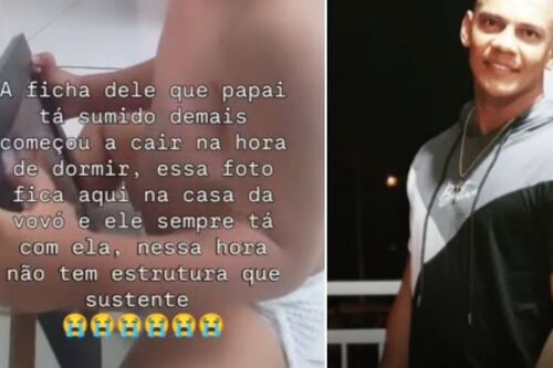 Filho não larga foto de fisiculturista que morreu ao passar mal com anabolizante: “Ficha começou a cair”