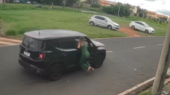 Fujona foi detida e liberada após depoimento