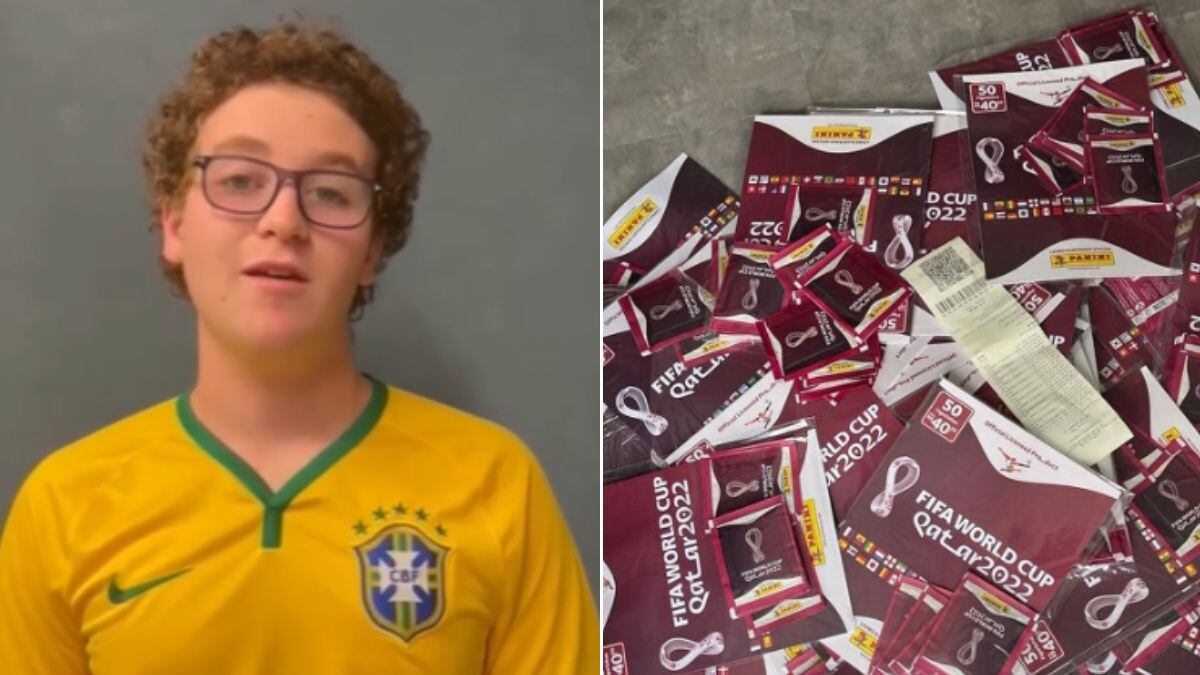 Adolescente viraliza com projeto de doação de figurinhas