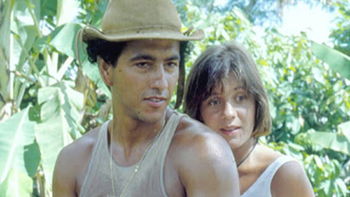 Marcos Palmeira e Adriana Esteves na versão original da novela Renascer